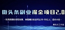 黄岛主微头条副业掘金项目第2期，单天做到50-100+收益！